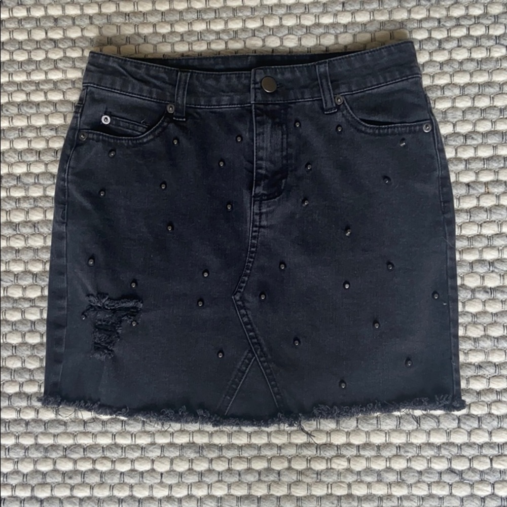 Forever 21 studded mini skirt